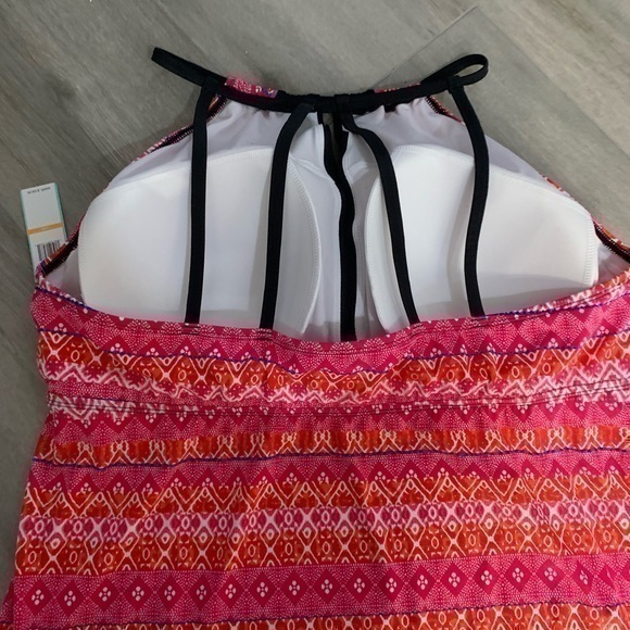 Tankini swimsuit set top bottom shorts  NWT - Picture 6 of 8